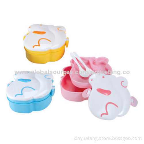 Children's Cute Lunch Boxes, Food-grade, Sized 15*14*7cmNew